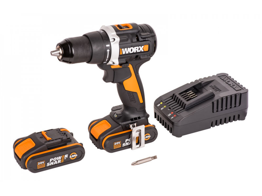 Дрель-шуруповерт аккумуляторная WORX WX102 Дрель-шуруповерт аккумуляторная WORX WX102