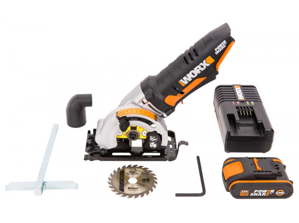 Дисковая пила аккумуляторная WORX SAW WX527 Дисковая пила аккумуляторная WORX SAW WX527