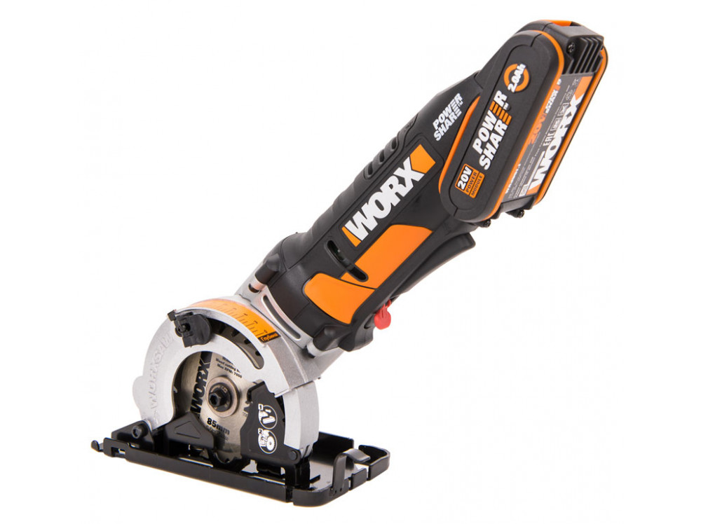 Дисковая пила аккумуляторная WORX SAW WX527.9