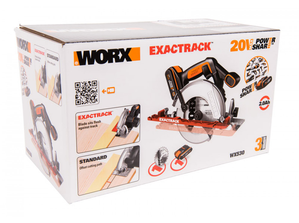 Дисковая пила аккумуляторная WORX WX530 Дисковая пила аккумуляторная WORX WX530