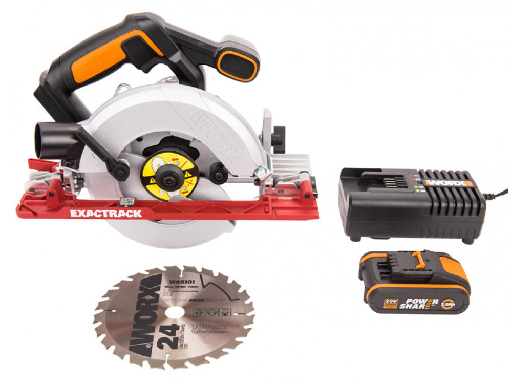 Дисковая пила аккумуляторная WORX WX530 Дисковая пила аккумуляторная WORX WX530