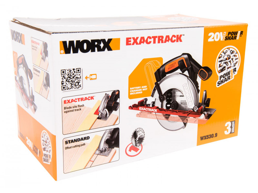 Дисковая пила аккумуляторная WORX WX530.9 Дисковая пила аккумуляторная WORX WX530.9