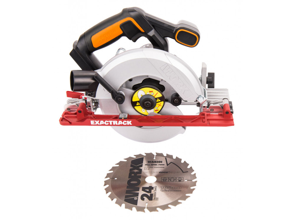 Дисковая пила аккумуляторная WORX WX530.9 Дисковая пила аккумуляторная WORX WX530.9