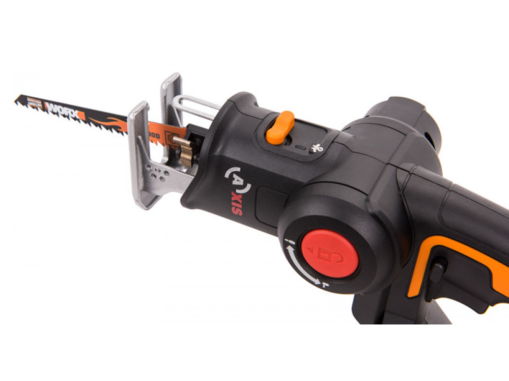 Лобзик аккумуляторный-сабельная пила WORX Axis WX550.1 Лобзик аккумуляторный-сабельная пила WORX Axis WX550.1