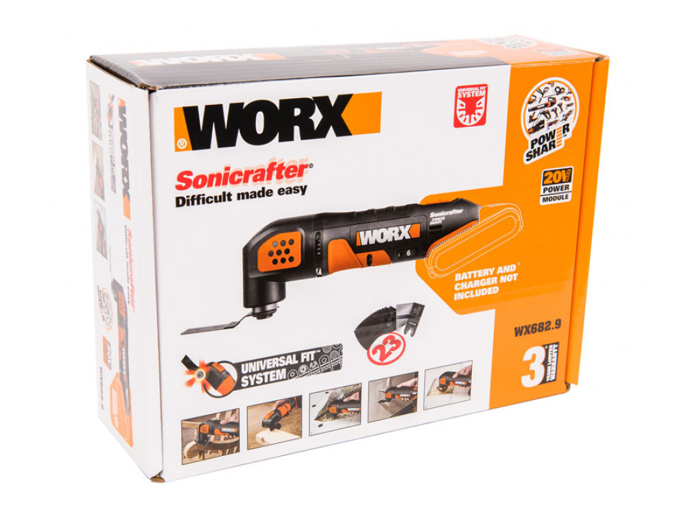 Реноватор аккумуляторный WORX WX682.9 Реноватор аккумуляторный WORX WX682.9