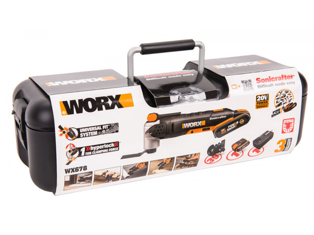 Реноватор аккумуляторный WORX WX678 Реноватор аккумуляторный WORX WX678