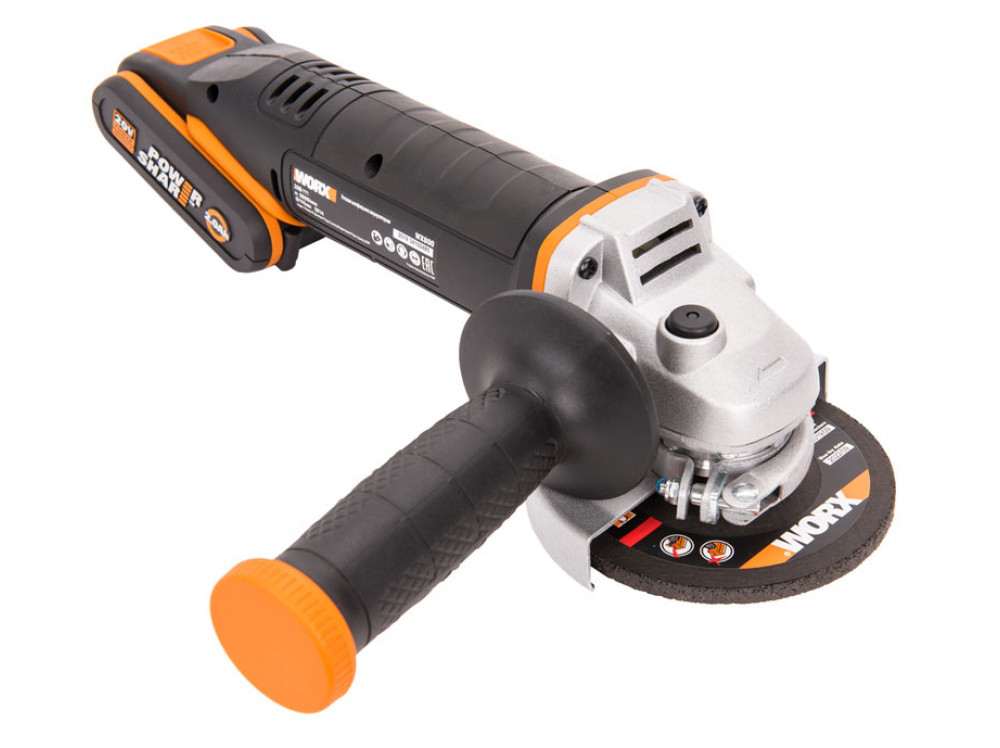 Угловая шлифмашина аккумуляторная WORX WX800 Угловая шлифмашина аккумуляторная WORX WX800