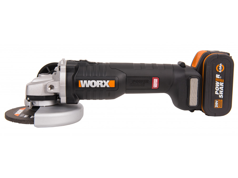 Угловая шлифмашина аккумуляторная WORX WX812 Угловая шлифмашина аккумуляторная WORX WX812