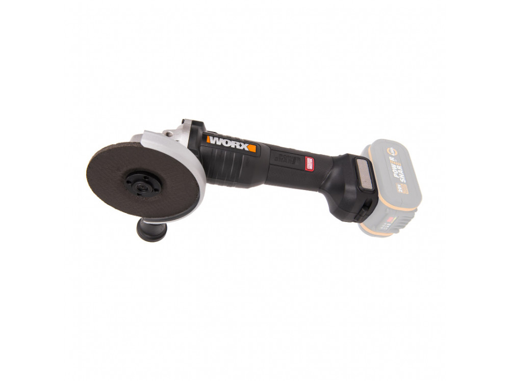 Угловая шлифмашина аккумуляторная WORX WX812.9 Угловая шлифмашина аккумуляторная WORX WX812.9