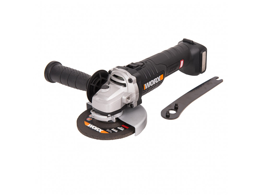 Угловая шлифмашина аккумуляторная WORX WX812.9 Угловая шлифмашина аккумуляторная WORX WX812.9