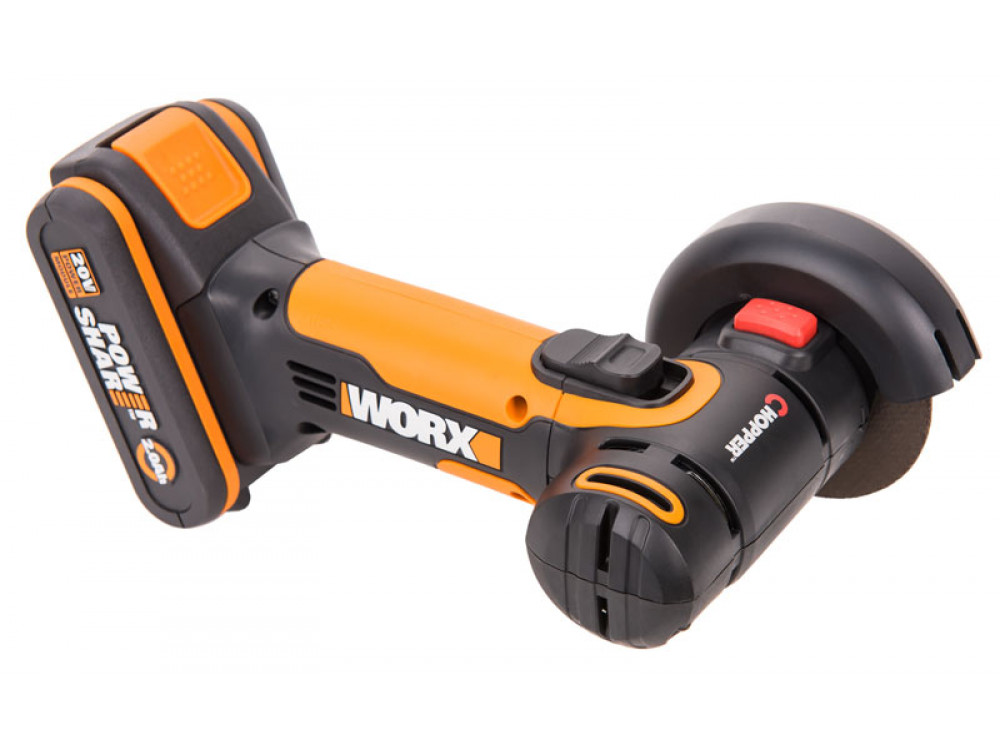 Угловая шлифмашина аккумуляторная WORX WX801.9 Угловая шлифмашина аккумуляторная WORX WX801.9