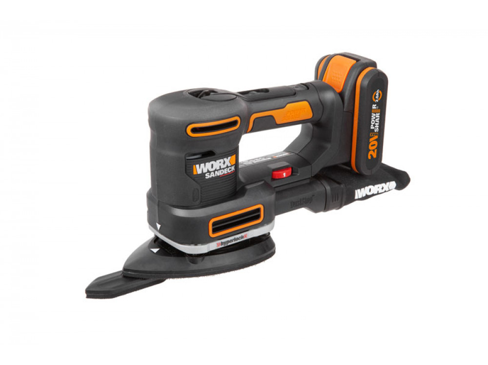Виброшлифмашина аккумуляторная WORX WX820 Виброшлифмашина аккумуляторная WORX WX820
