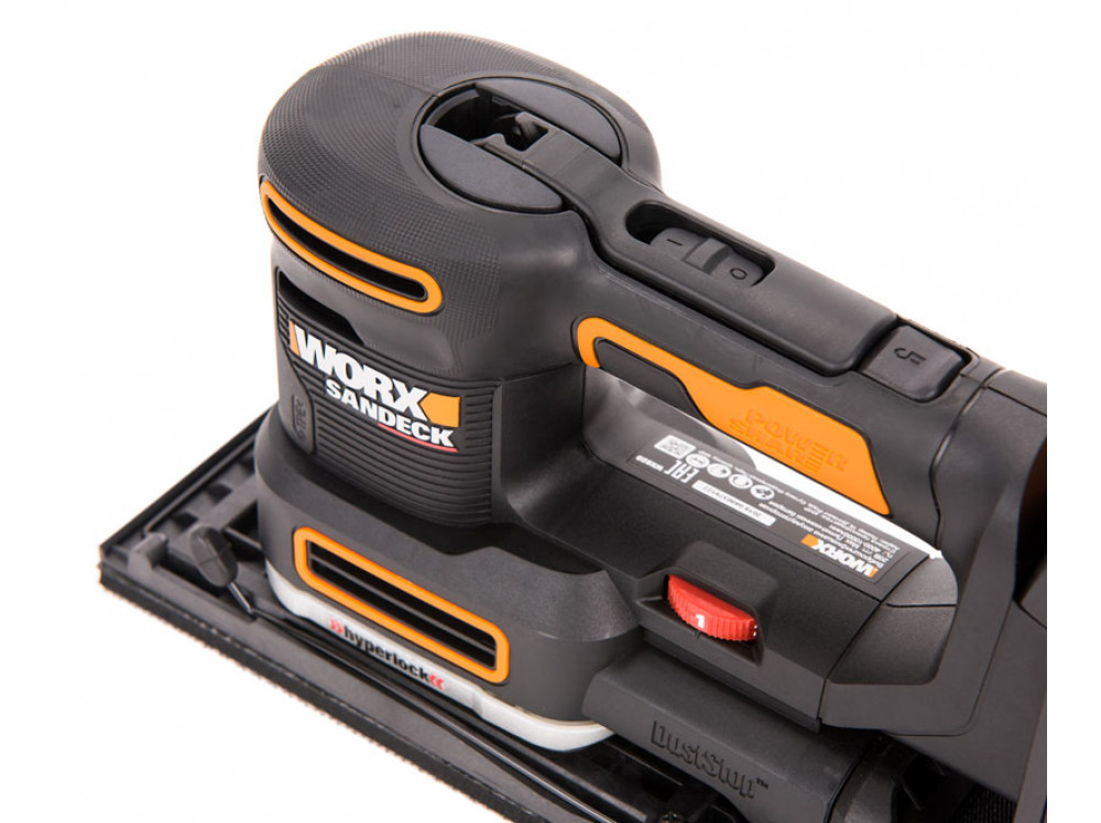 Виброшлифмашина аккумуляторная WORX WX820 Виброшлифмашина аккумуляторная WORX WX820