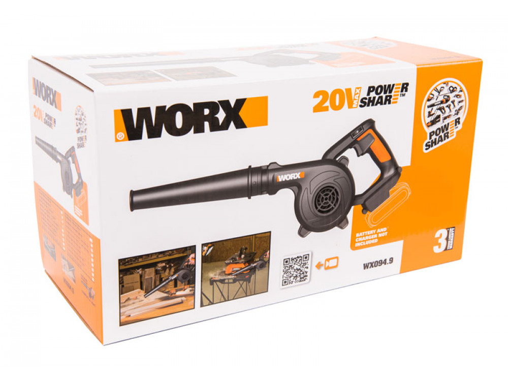 Воздуходувка аккумуляторная WORX WX094.9