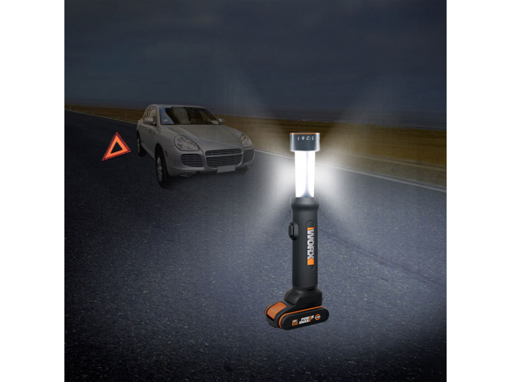 Фонарь аккумуляторный WORX WX027.9 Фонарь аккумуляторный WORX WX027.9