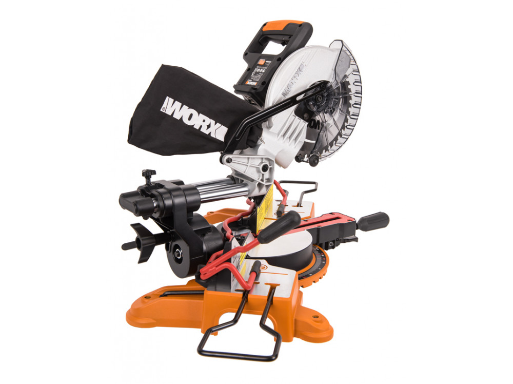 Торцовочная пила аккумуляторная WORX WX845.9 20В 216 мм