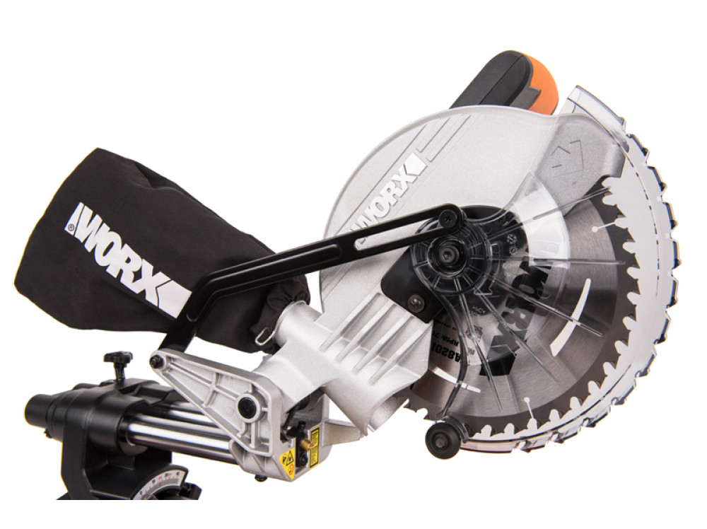 Торцовочная пила аккумуляторная WORX WX845.9 20В 216 мм