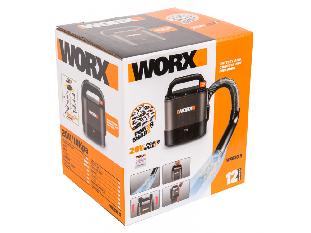 Аккумуляторный пылесос WORX WX030.9 Аккумуляторный пылесос WORX WX030.9