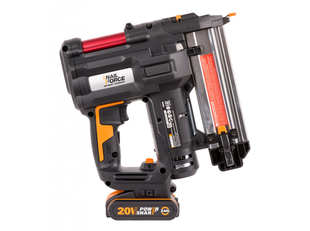 Гвозде-скобозабиватель аккумуляторный WORX WX840 20В Гвозде-скобозабиватель аккумуляторный WORX WX840 20В