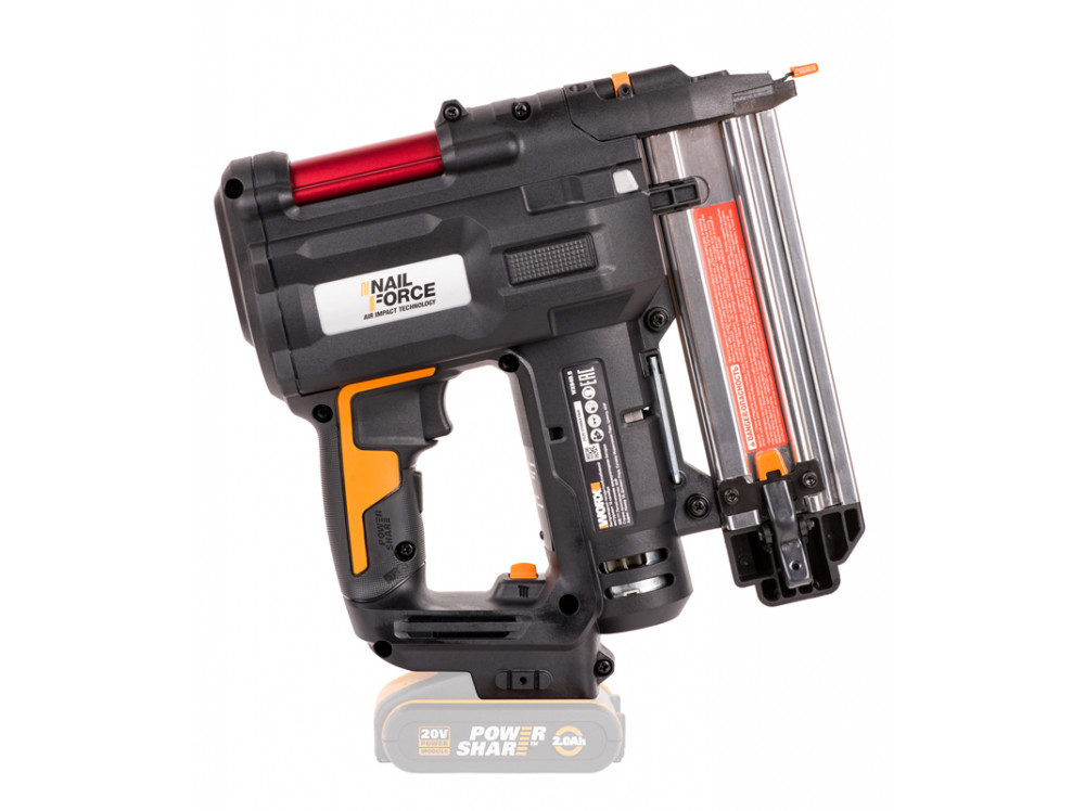 Гвозде-скобозабиватель аккумуляторный WORX WX840.9 20В Гвозде-скобозабиватель аккумуляторный WORX WX840.9 20В