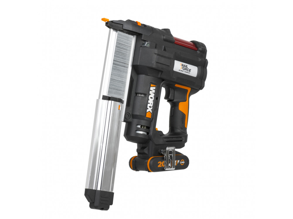 Гвозде-скобозабиватель аккумуляторный WORX WX840.9 20В Гвозде-скобозабиватель аккумуляторный WORX WX840.9 20В