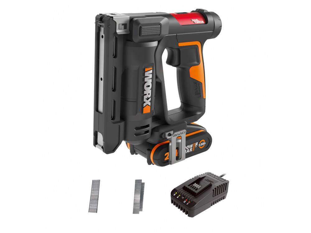 Степлер аккумуляторный WORX WX843 20В