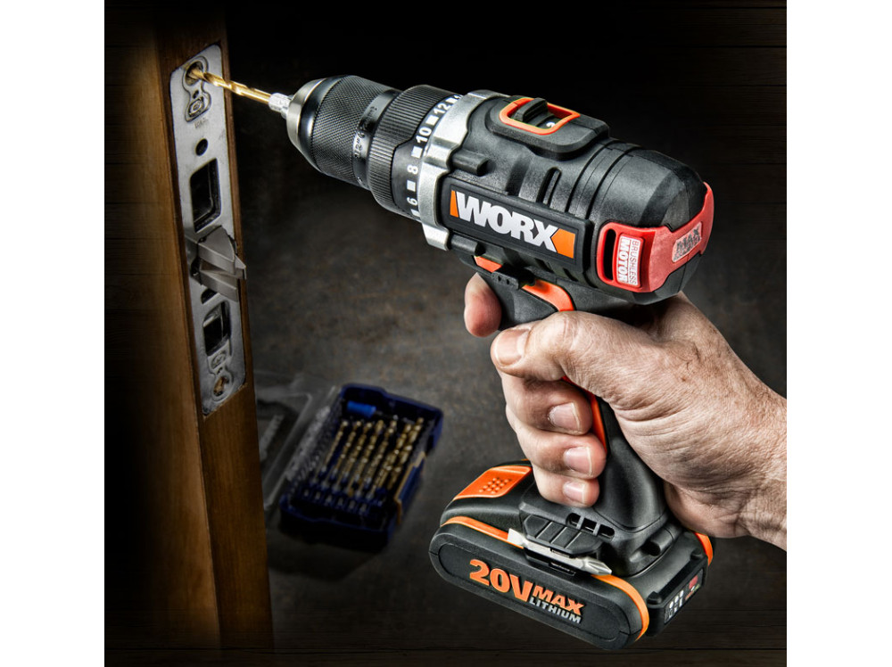 Дрель-шуруповерт аккумуляторная WORX BL WX175.9