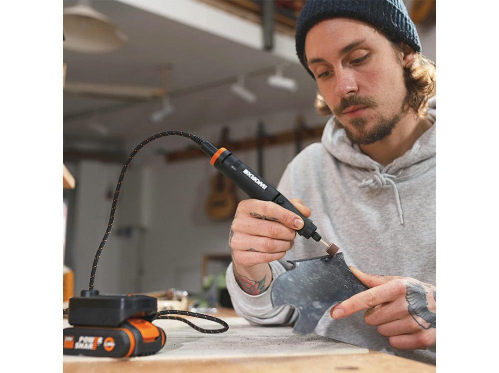 Гравировальная машинка аккумуляторная WORX WX739.9 Гравировальная машинка аккумуляторная WORX WX739.9