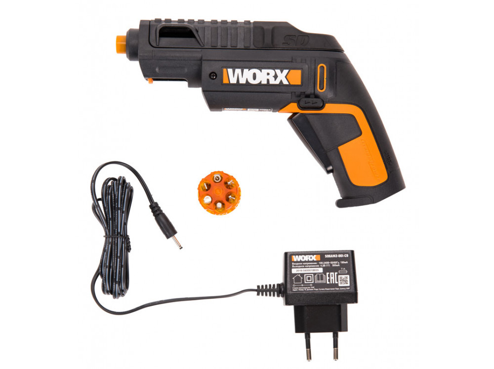 Отвертка аккумуляторная WORX WX254.4 SD Slide Driver