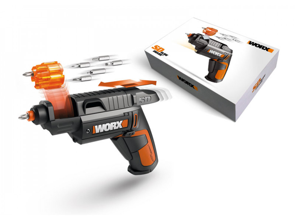 Отвертка аккумуляторная WORX WX254.4 SD Slide Driver