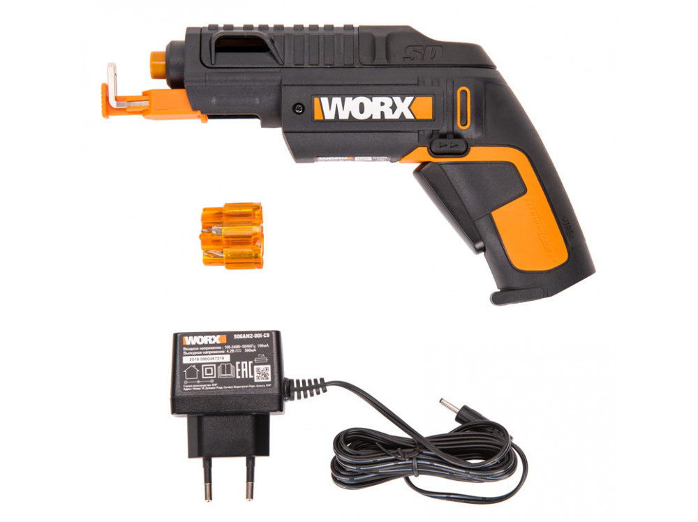 Отвертка аккумуляторная WORX WX255 SD Slide Driver Отвертка аккумуляторная WORX WX255 SD Slide Driver