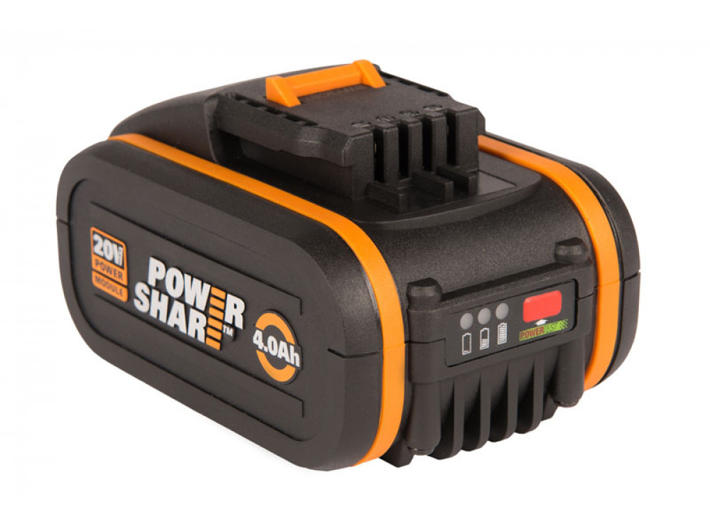 Аккумулятор 20В 4.0 Ач WORX WA3553 Аккумулятор 20В 4.0 Ач WORX WA3553