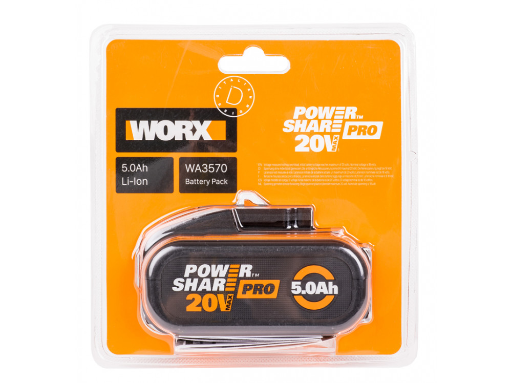 Аккумулятор WORX WA3570 20В Аккумулятор WORX WA3570 20В