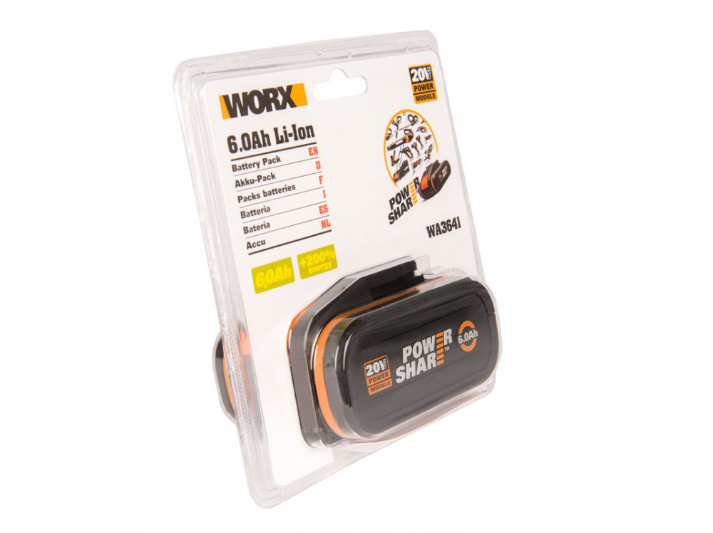 Аккумулятор WORX WA3641 20В Аккумулятор WORX WA3641 20В
