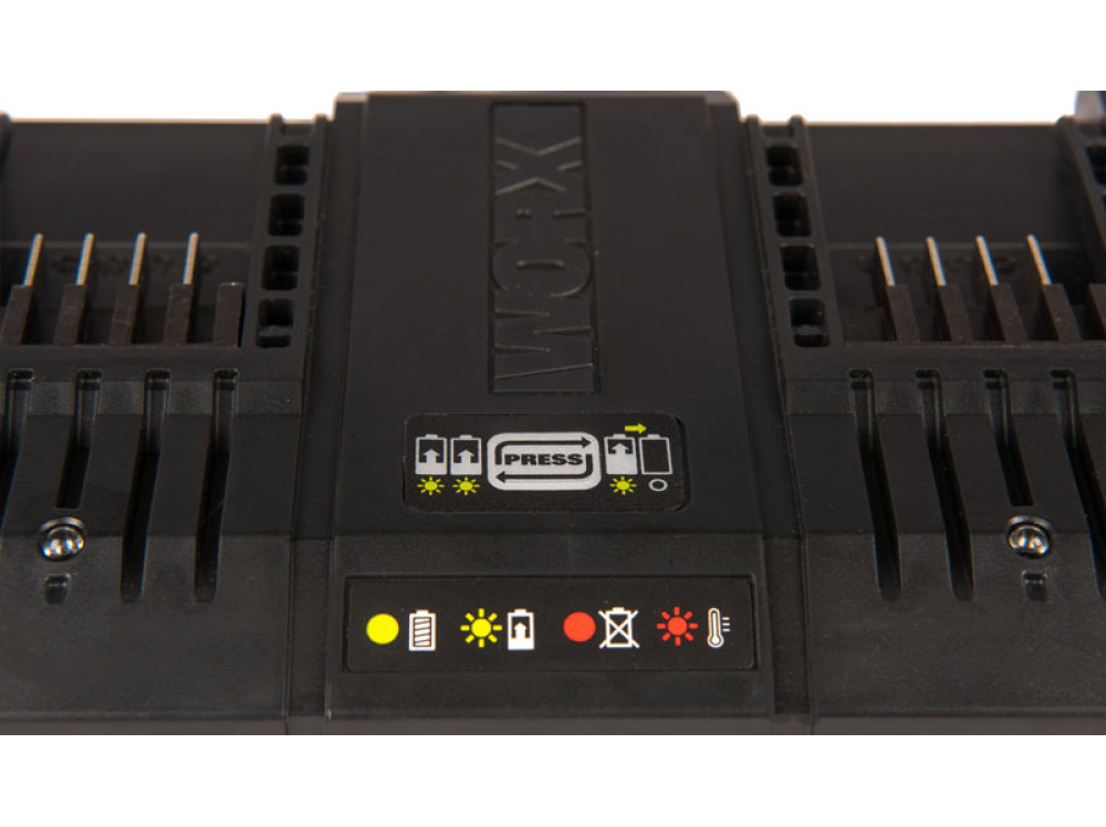 Двойное зарядное устройство WORX WA3869 Двойное зарядное устройство WORX WA3869