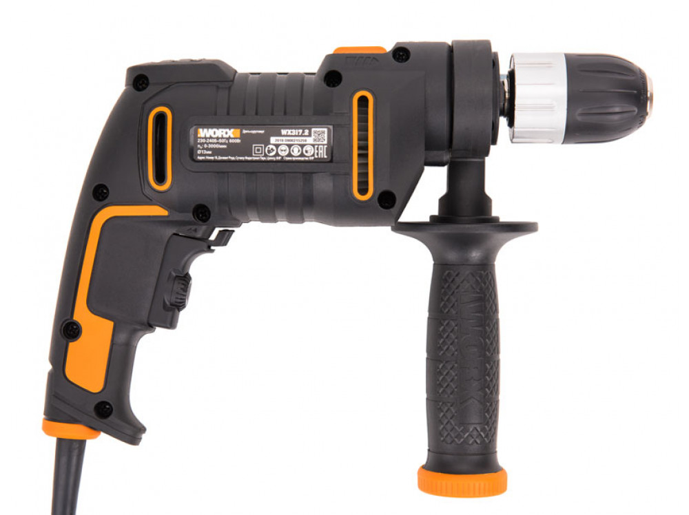Дрель ударная WORX WX317.2 Дрель ударная WORX WX317.2