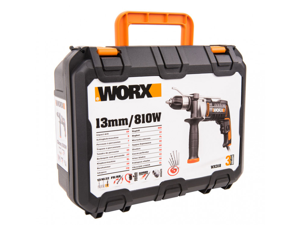 Дрель ударная WORX WX318 Дрель ударная WORX WX318