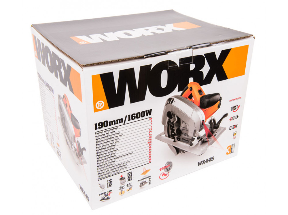 Дисковая пила WORX WX445 Дисковая пила WORX WX445