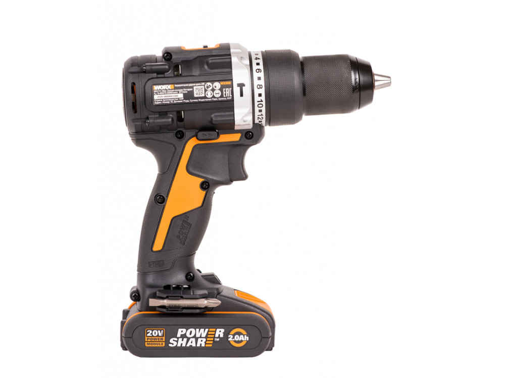 Дрель-шуруповерт ударная аккумуляторная WORX WX352 Дрель-шуруповерт ударная аккумуляторная WORX WX352