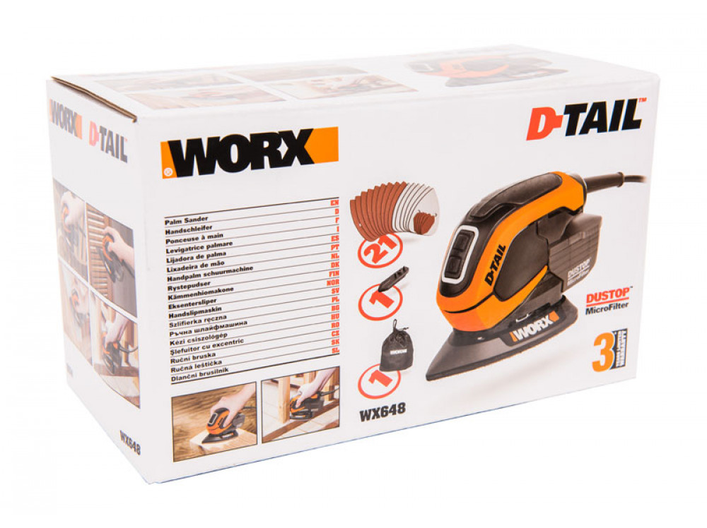 Мультифункциональная шлифовальная машина WORX WX648 Мультифункциональная шлифовальная машина WORX WX648