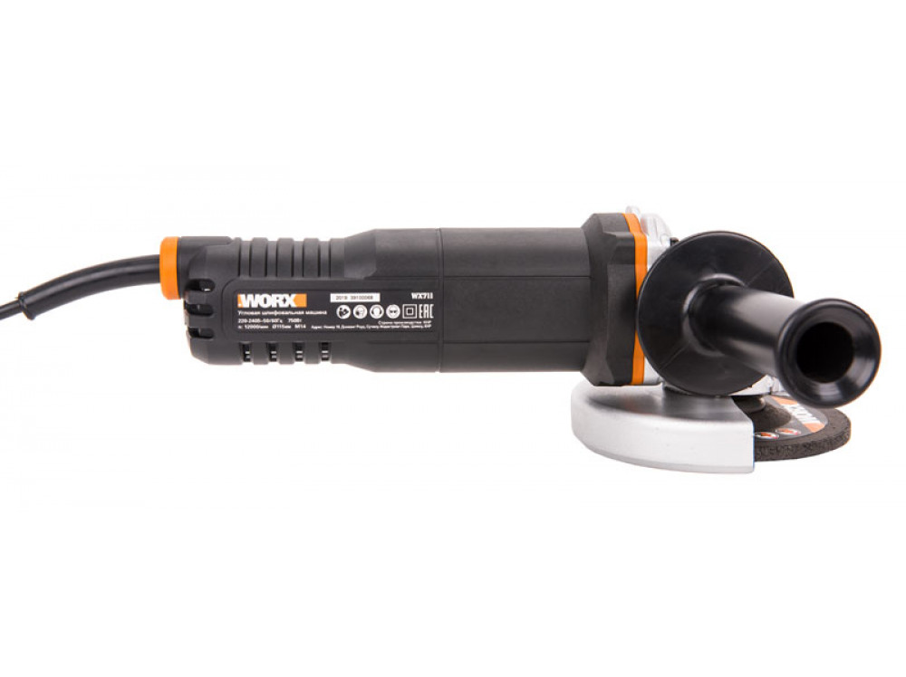 Угловая шлифовальная машина WORX WX711 Угловая шлифовальная машина WORX WX711