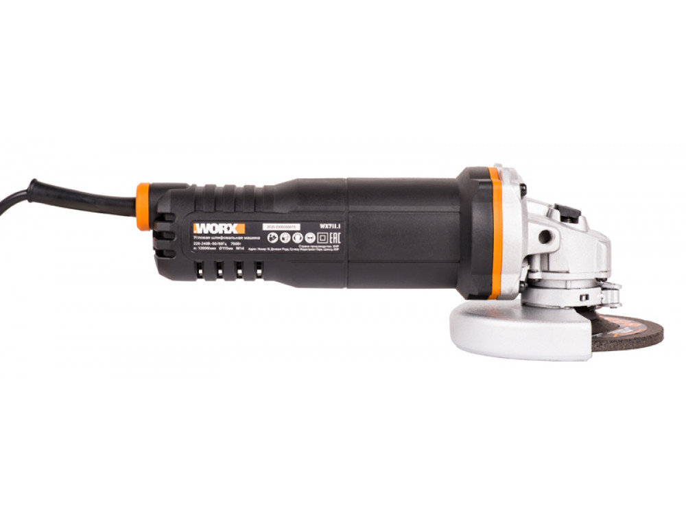 Угловая шлифовальная машина WORX WX711.1 Угловая шлифовальная машина WORX WX711.1