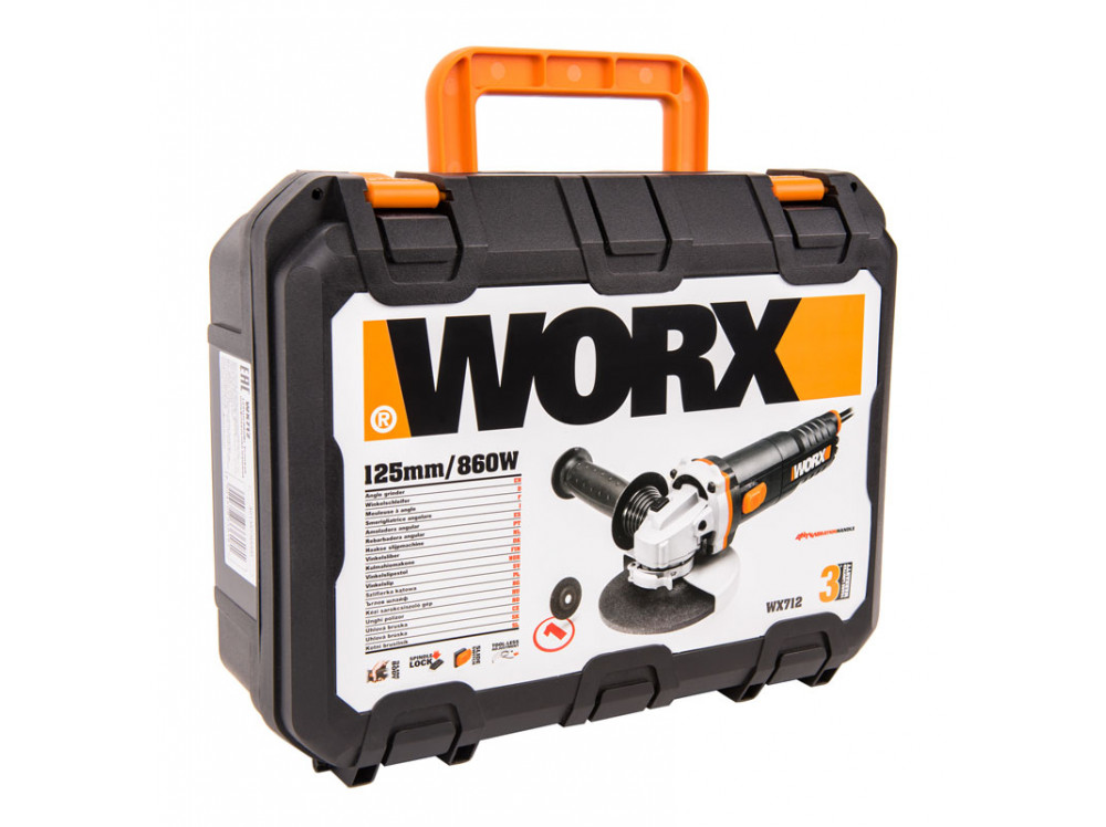 Угловая шлифовальная машина WORX WX712 Угловая шлифовальная машина WORX WX712