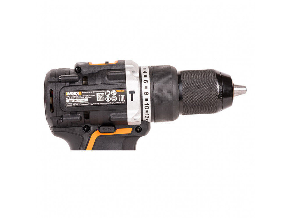 Дрель-шуруповерт ударная аккумуляторная WORX WX352.1 Дрель-шуруповерт ударная аккумуляторная WORX WX352.1