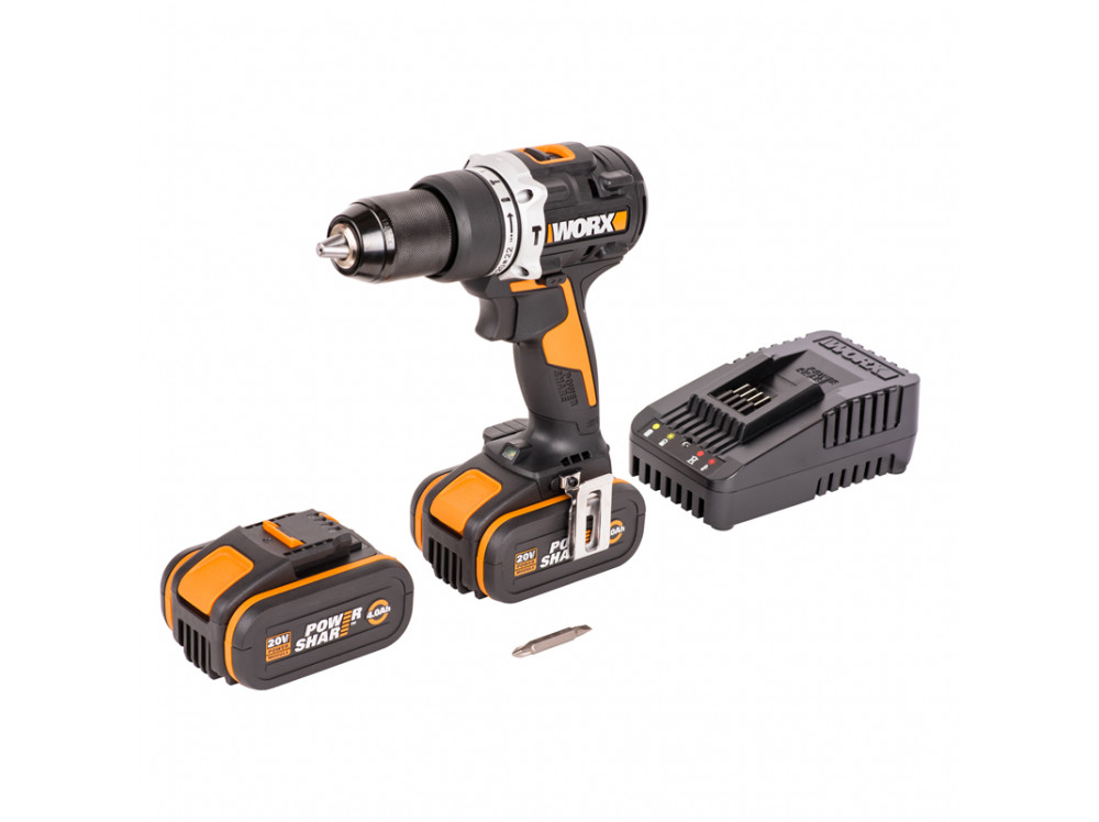 Дрель-шуруповерт ударная аккумуляторная WORX WX352.1 Дрель-шуруповерт ударная аккумуляторная WORX WX352.1