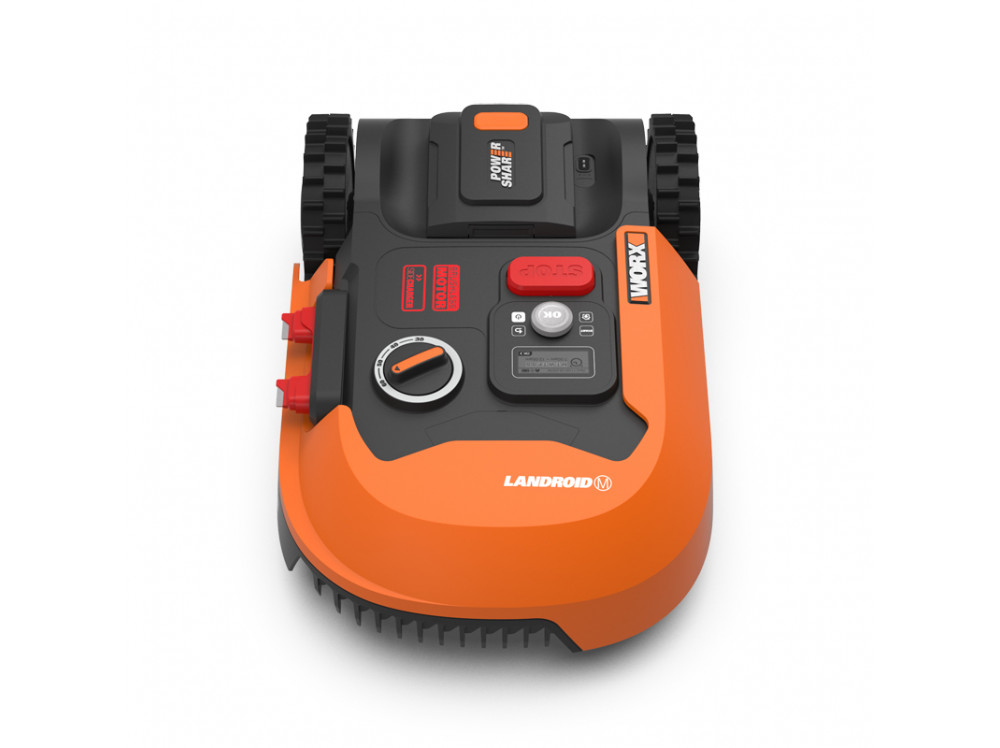 Роботизированная газонокосилка Worx Landroid M500 Plus WR165E 500м² Роботизированная газонокосилка Worx Landroid M500 Plus WR165E 500м²