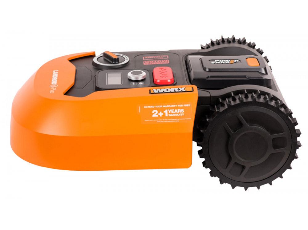 Роботизированная газонокосилка Worx Landroid M500 Plus WR165E 500м² Роботизированная газонокосилка Worx Landroid M500 Plus WR165E 500м²