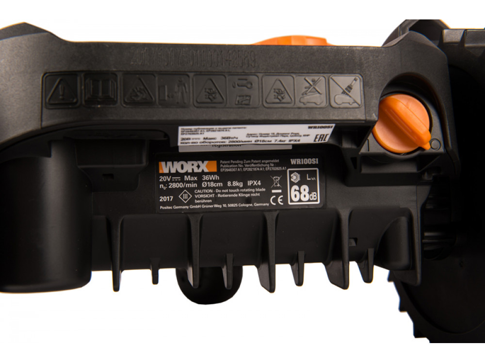 Роботизированная газонокосилка Worx WR100SI Landroid S 390 Роботизированная газонокосилка Worx WR100SI Landroid S 390