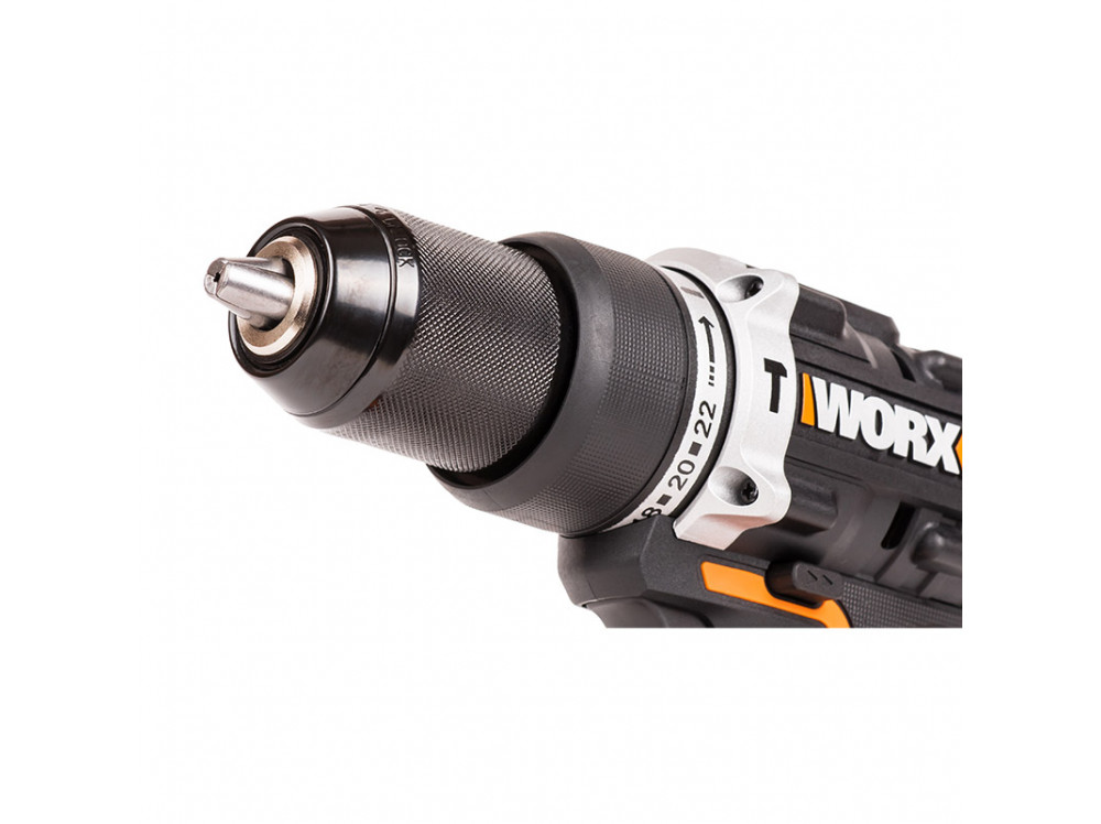 Дрель-шуруповерт ударная аккумуляторная WORX WX352.9 Дрель-шуруповерт ударная аккумуляторная WORX WX352.9