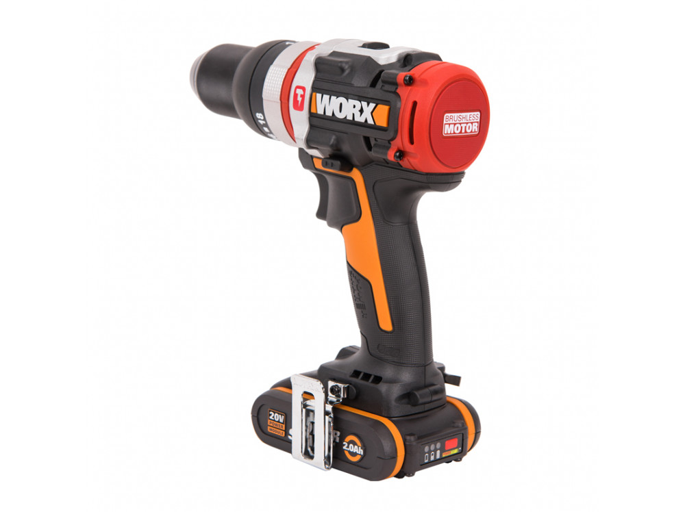 Дрель-шуруповерт ударная аккумуляторная WORX WX354 Дрель-шуруповерт ударная аккумуляторная WORX WX354